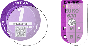 Selbstklebende Folien für Österreich und Frankreich